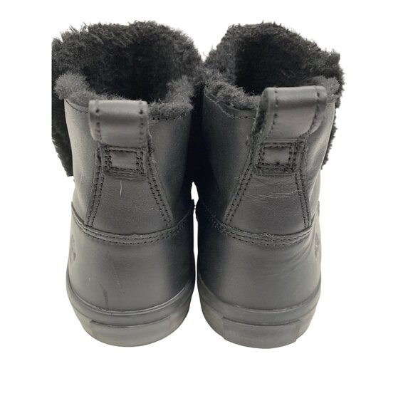 Timberland Skyla Bay Womens Leather Ankle Boots Size 8 Black Fleece U10662 - Picture 13 of 13